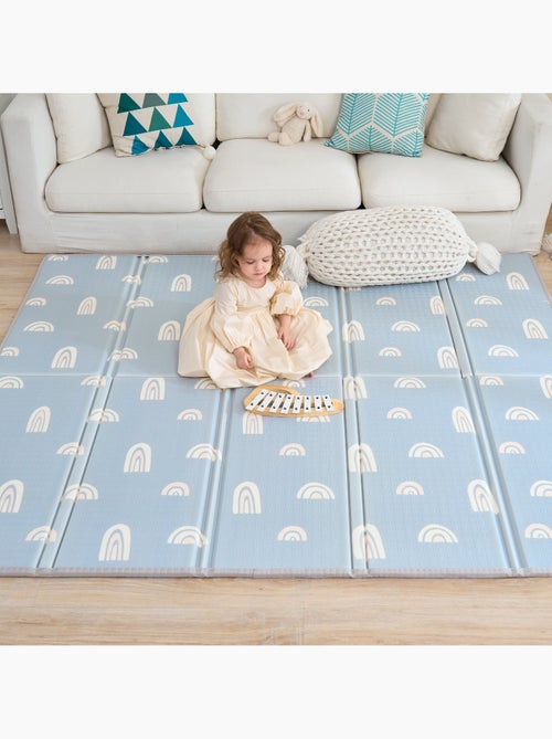 Tapis d'éveil pliable en mousse, réversible et imperméable 180x120x1 - DINO | SUPERBE BEBE - Kiabi