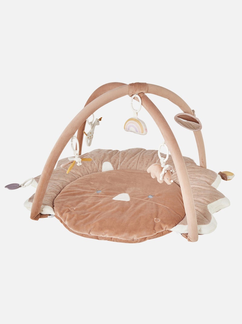 Tapis d'éveil Popsie en Veloudoux®, poudré Noukie's Rose - Kiabi