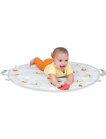 Tapis d'éveil réversible winnie - arche en bois et jouets - disney baby