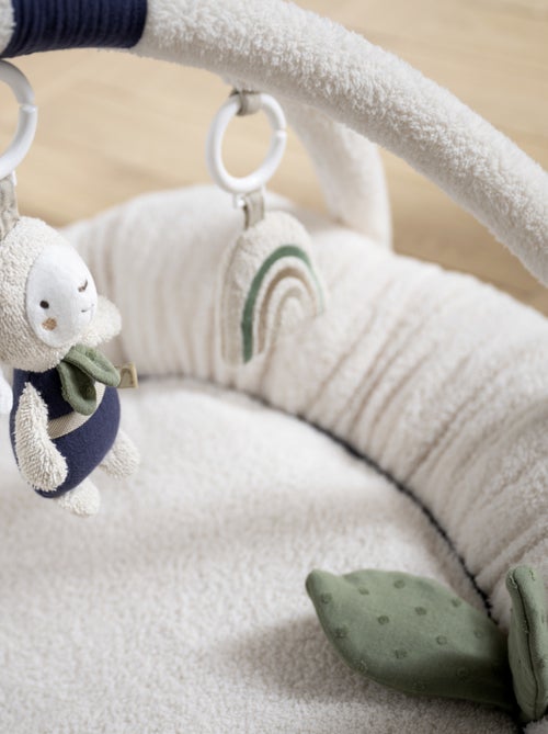 Tapis d'éveil rond en bouclette coton bio - SAUTHON - Kiabi