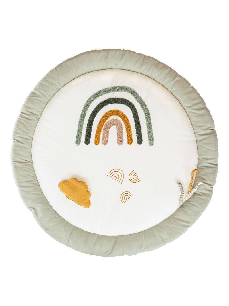 Tapis d'éveil rond pour bébé Multicolore - Kiabi