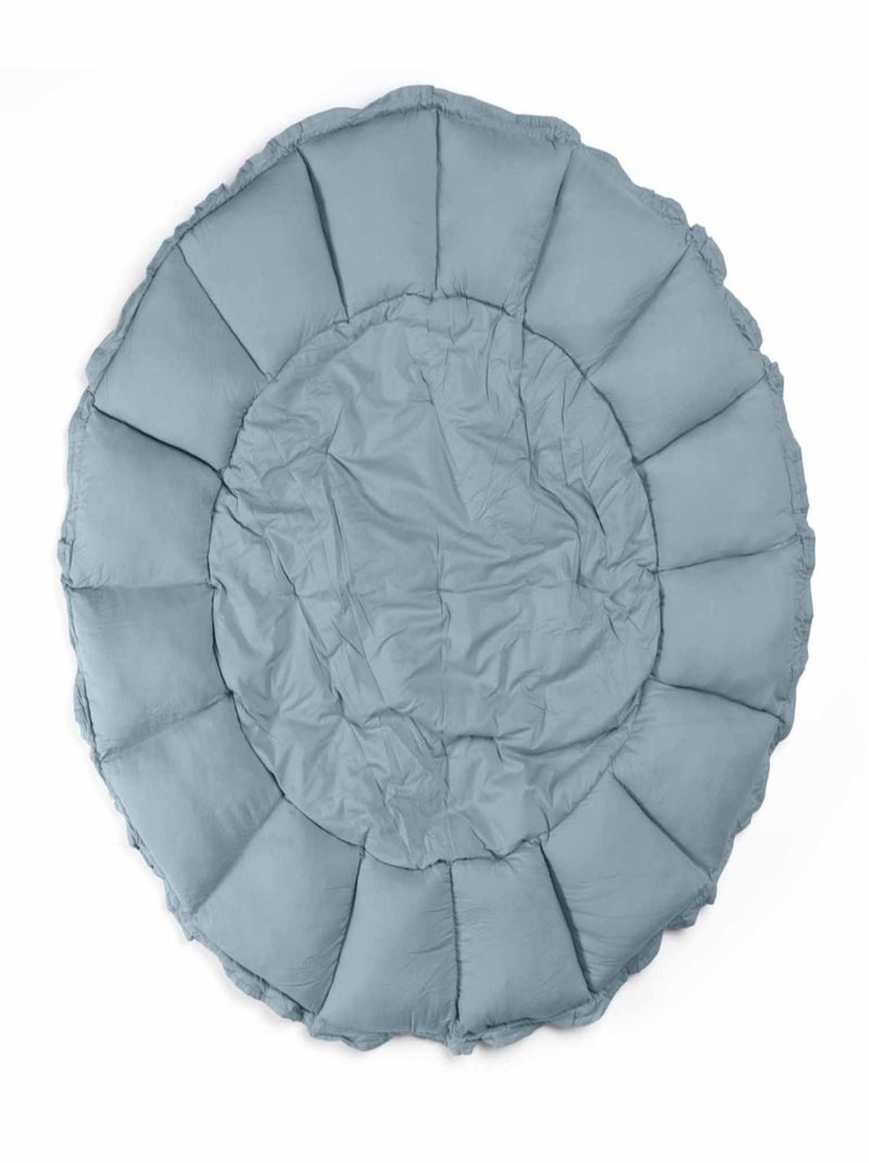 Tapis d'Eveil & Sac à jouets 3 en 1 Bloom Bleu Dusty par Play & G Bleu - Kiabi