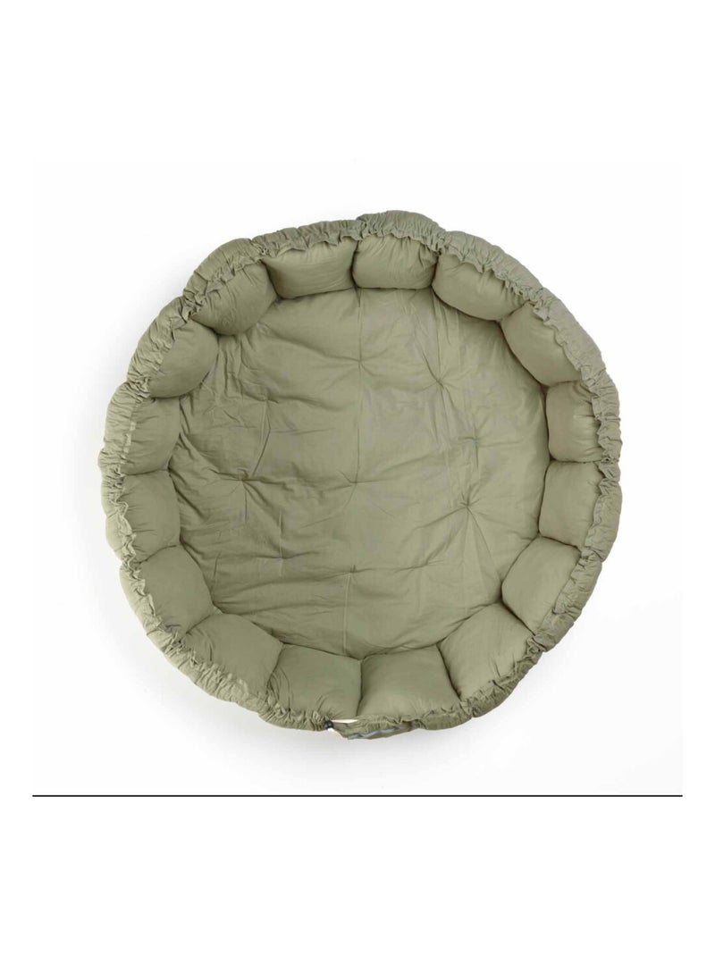 Tapis d'Eveil & Sac à jouets 3 en 1 Bloom Prairie par Play & Go Vert - Kiabi