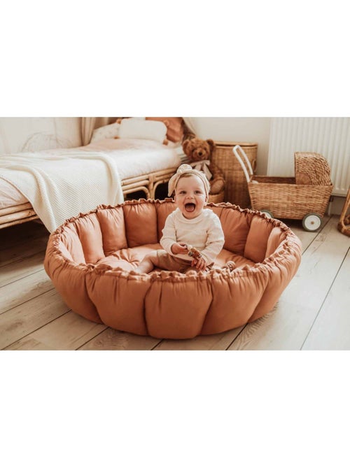 Tapis d'Eveil & Sac à jouets 3 en 1 Bloom Terracotta par Play & Go - Kiabi Tapis d'Eveil & Sac à jouets 3 en 1 Bloom Terracotta par Play & Go - Kiabi