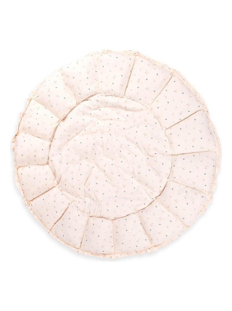 Tapis d'éveil & sac à jouets 3 en 1 en coton bio Blanc - Kiabi