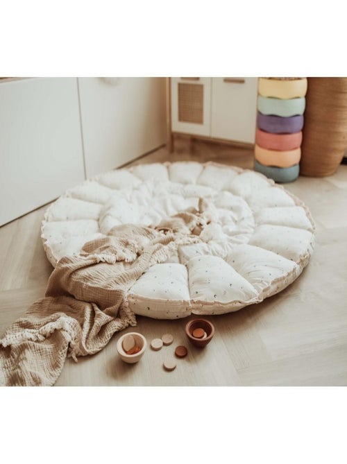 Tapis d'éveil & sac à jouets 3 en 1 en coton bio - Kiabi