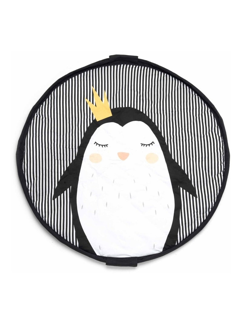 Tapis d'éveil & sac à jouets 3 en 1 en coton bio Multicolore - Kiabi