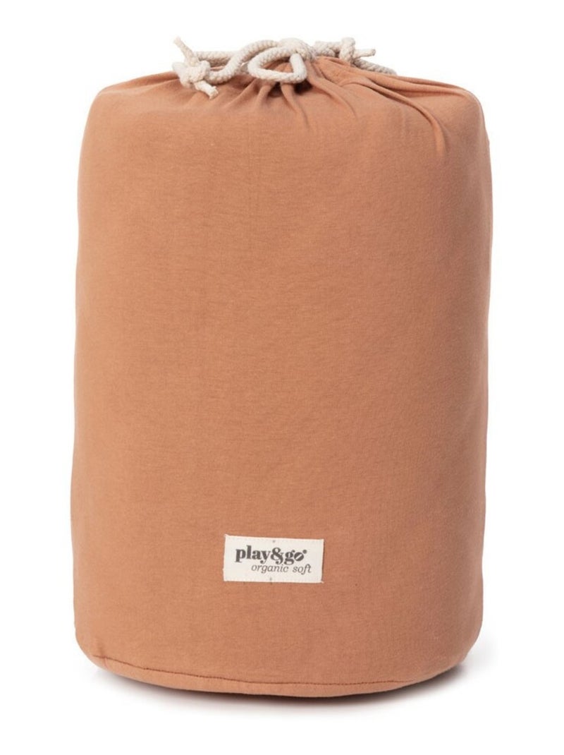 Tapis d'Eveil & Sac à jouets 3 en 1 en coton Marron - Kiabi