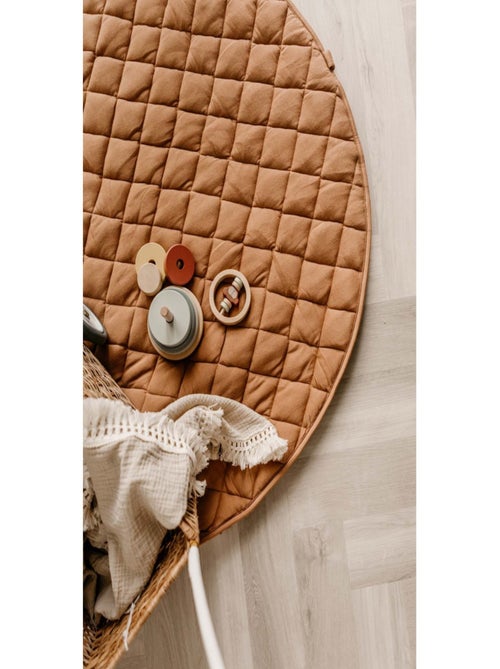 Tapis d'Eveil & Sac à jouets 3 en 1 en coton - Kiabi Tapis d'Eveil & Sac à jouets 3 en 1 en coton - Kiabi