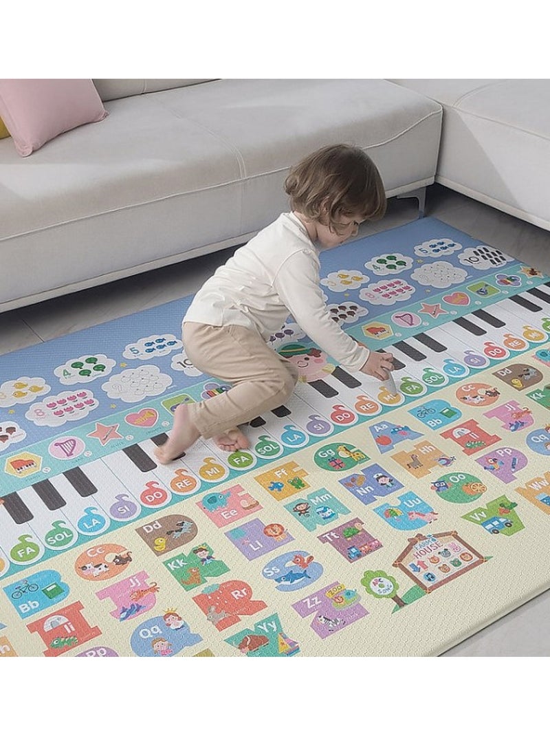 Tapis d'éveil sonore la ferme Rose - Kiabi