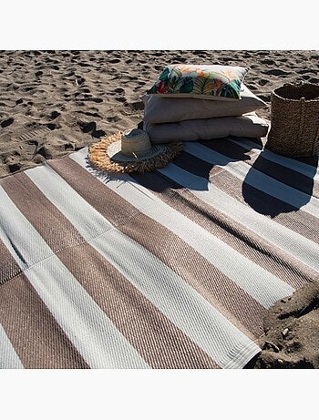 Tapis d’extérieur à rayures