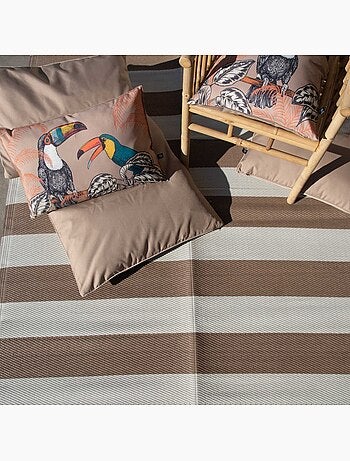 Tapis d’extérieur à rayures