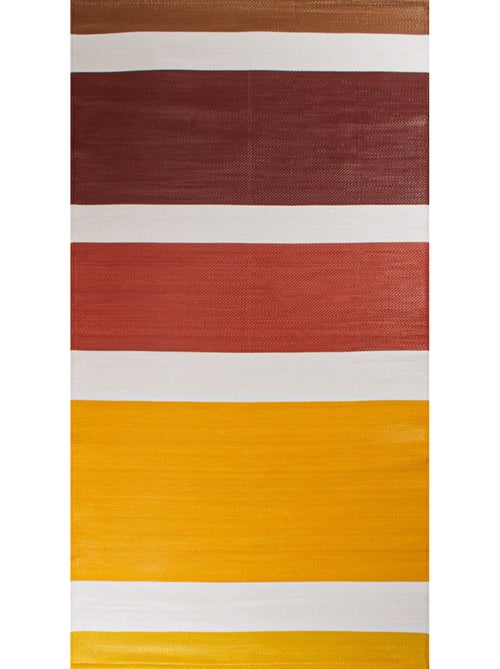 Tapis d'extérieur motif ligne dégradée - Kiabi
