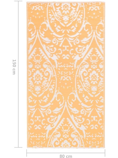 Tapis d’extérieur motif ornemental tissé - Kiabi Tapis d’extérieur motif ornemental tissé - Kiabi