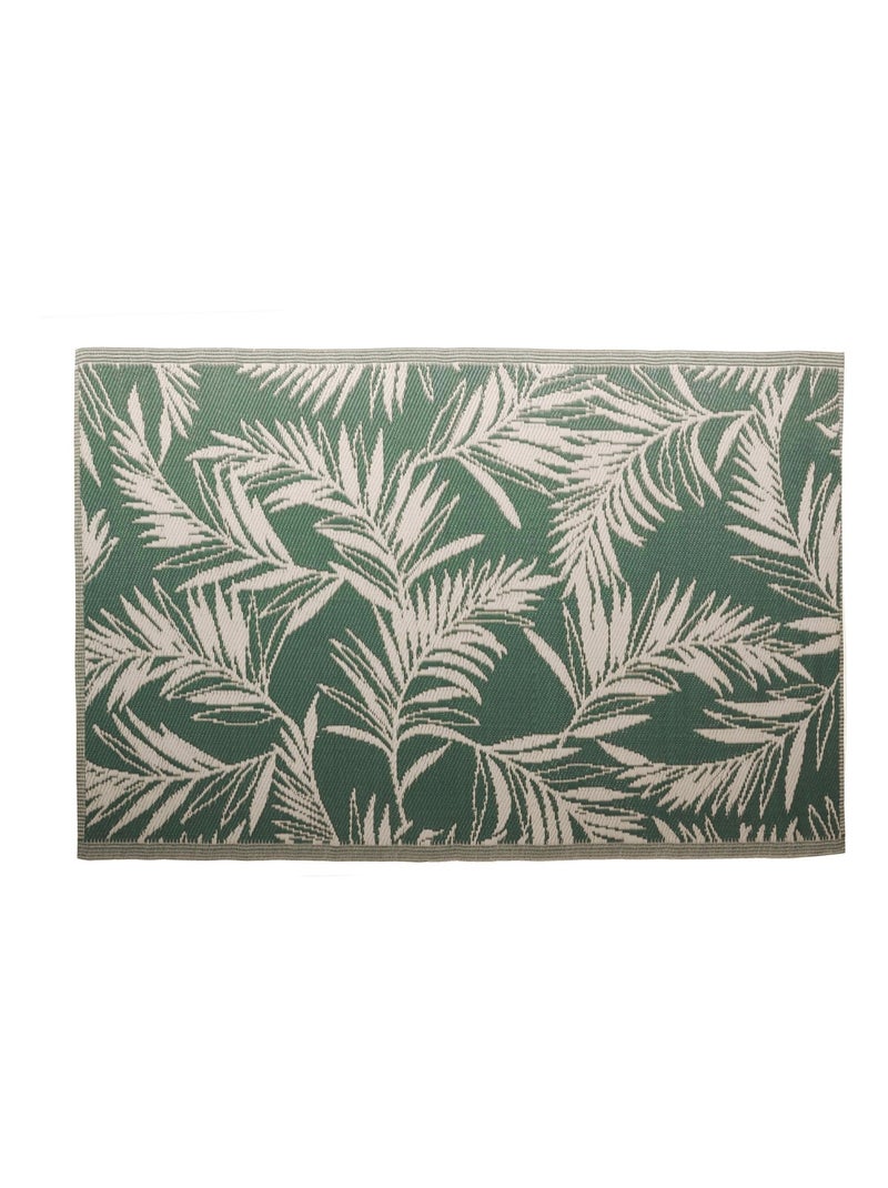 Tapis d'extérieur Motif Palme - Dylrev Vert - Kiabi