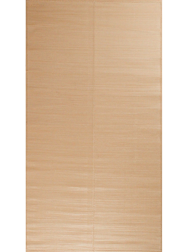 Tapis d'extérieur motif rayure dégradée Beige - Kiabi