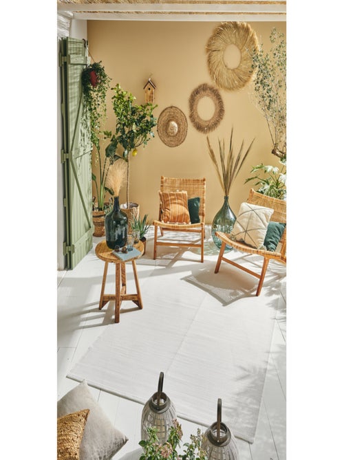 Tapis d'extérieur motif rayure dégradée - Kiabi