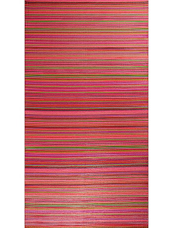 Tapis d'extérieur motif rayure dégradée