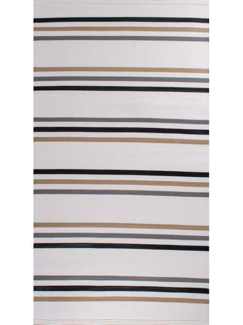 Tapis d'extérieur motifs rayures - Kiabi