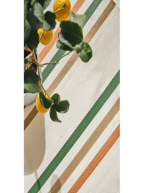 Tapis d'extérieur motifs rayures - Kiabi