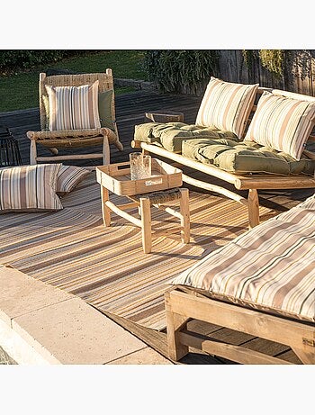 Tapis d’extérieur rayé