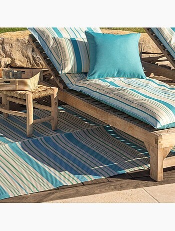 Tapis d’extérieur rayé
