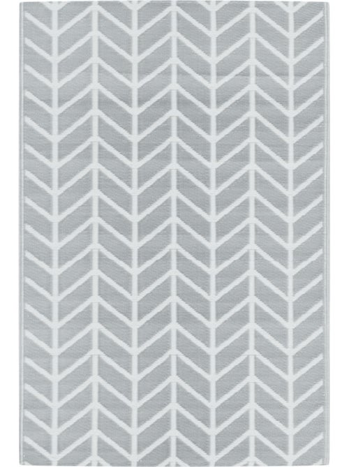 Tapis d’extérieur rectangulaire réversible motif chevrons - Kiabi Tapis d’extérieur rectangulaire réversible motif chevrons - Kiabi