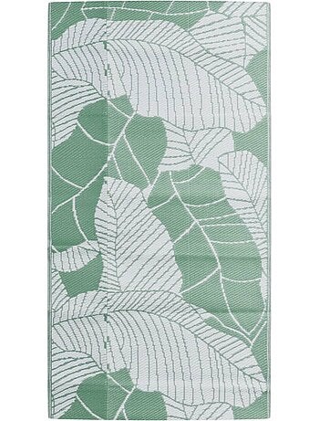 Tapis d’extérieur réversible motif feuillage