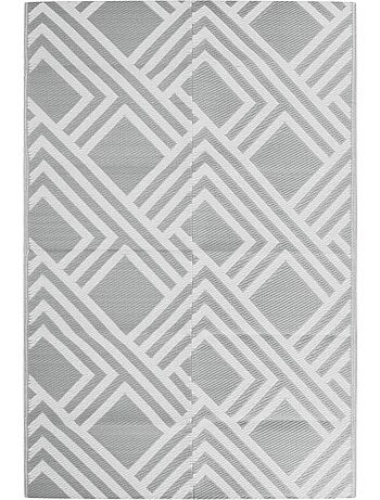 Tapis d’extérieur réversible motif graphique