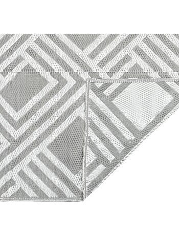 Tapis d’extérieur réversible motif graphique