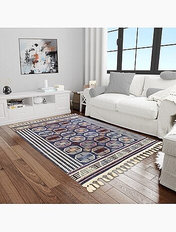 Tapis de salon 120x180 cm Polyester Berbere Tinghir
