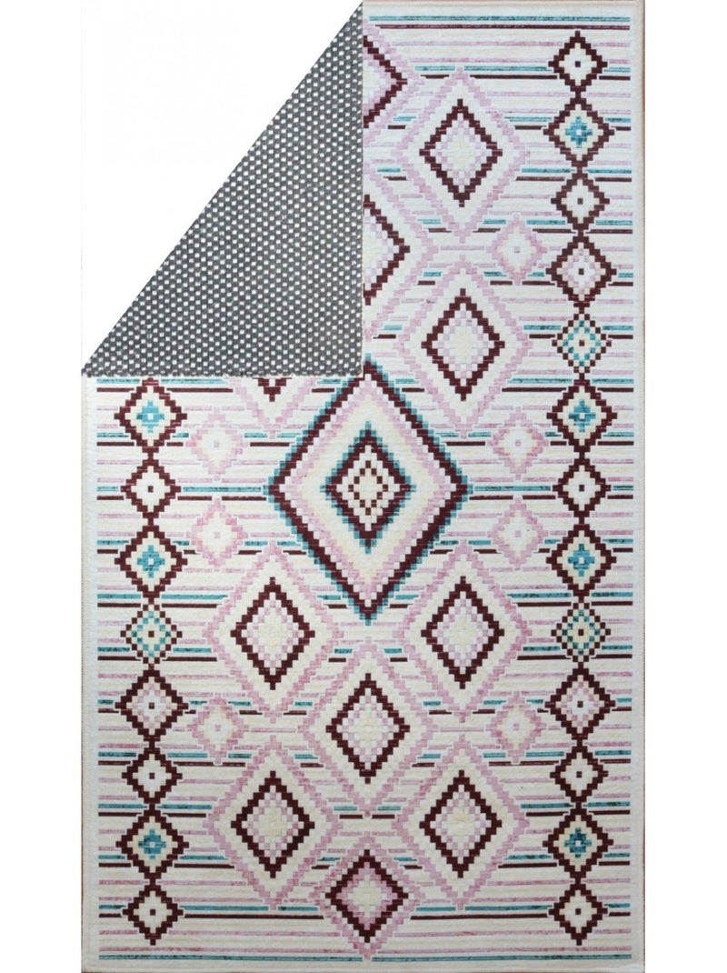 Tapis d'intérieur BERBERE Rose - Kiabi