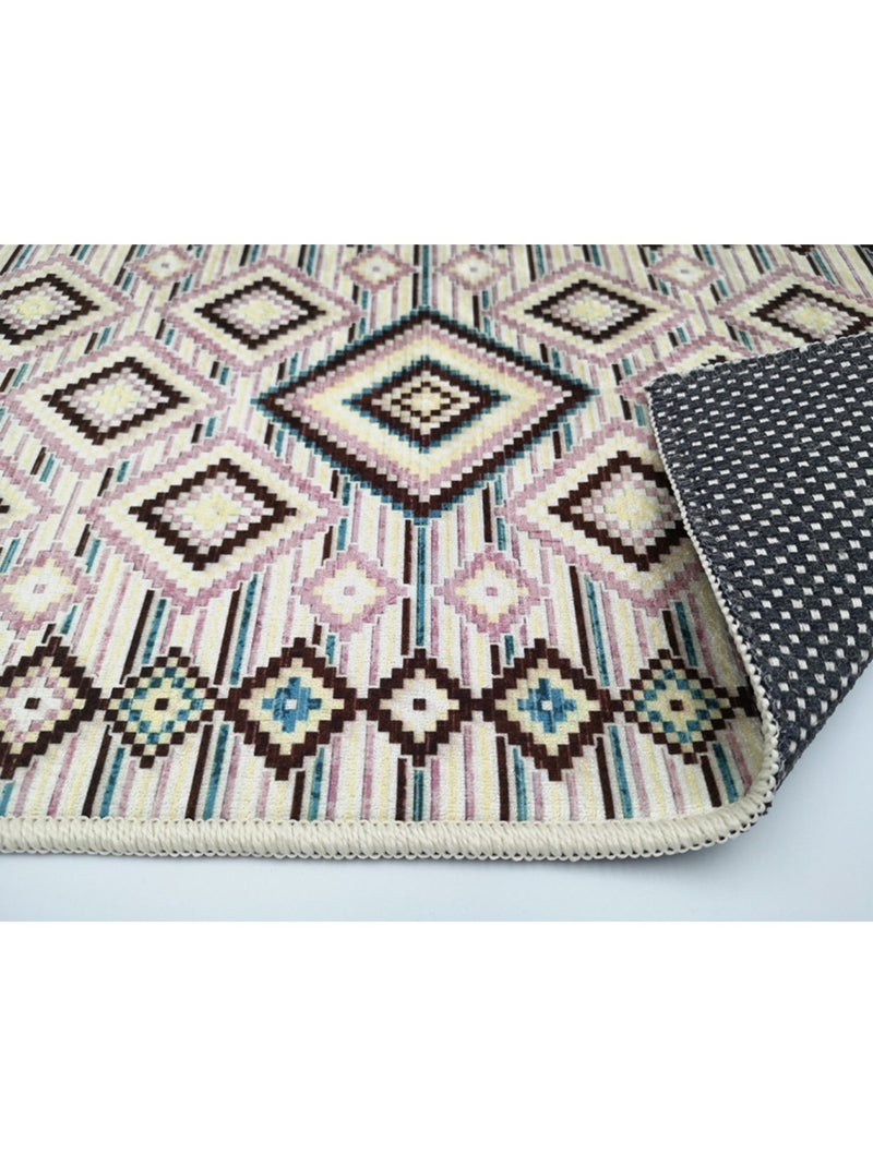 Tapis d'intérieur BERBERE Rose - Kiabi