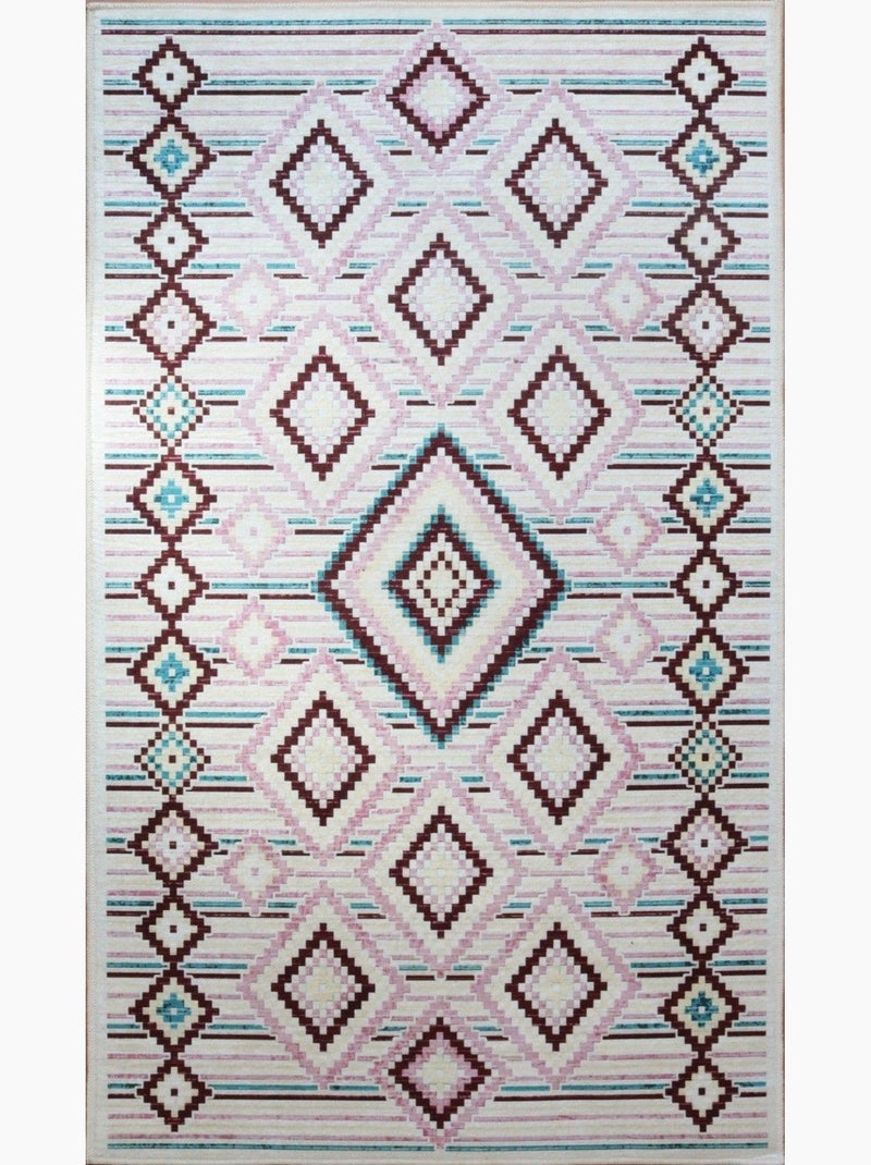 Tapis d'intérieur BERBERE Rose - Kiabi