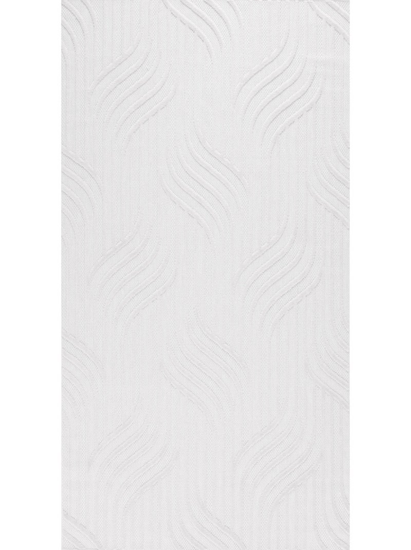 Tapis d'intérieur et d'extérieur à motifs Blanc - Kiabi