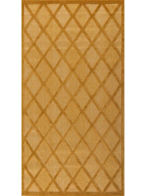 Tapis d'intérieur et d'extérieur motifs losange - Kiabi