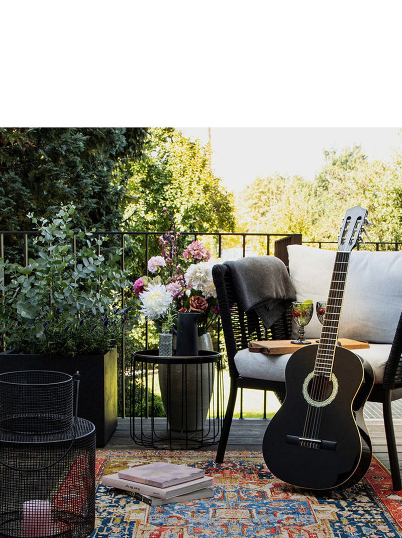 Tapis d'intérieur et extérieur oriental Selenia Multicolore - Kiabi