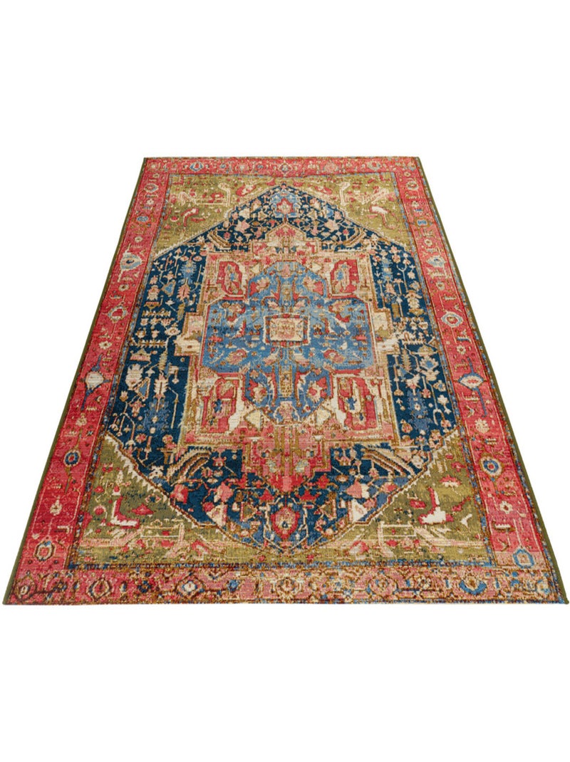 Tapis d'intérieur et extérieur oriental Selenia Multicolore - Kiabi