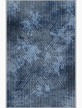 Tapis de salon 300x400 cm Polycoton Fisun Vert