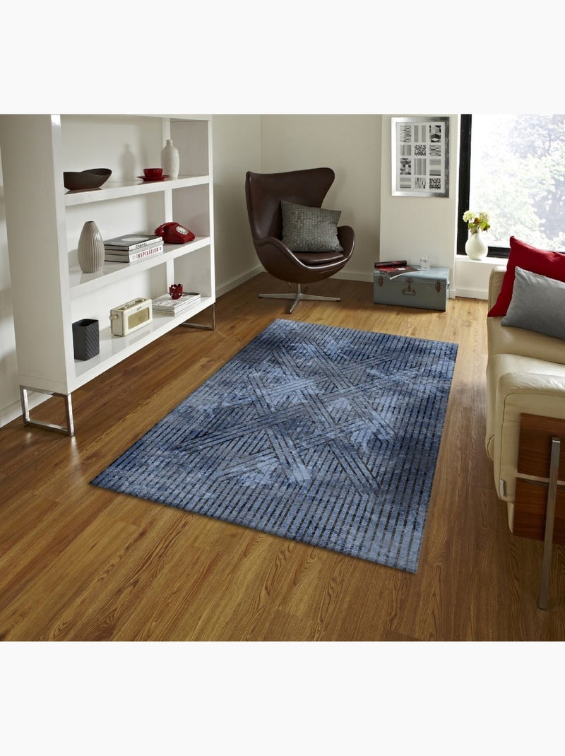 Tapis d'intérieur FISUN Bleu - Kiabi
