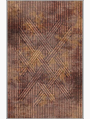 Tapis de salon 300x400 cm Polycoton Fisun Vert