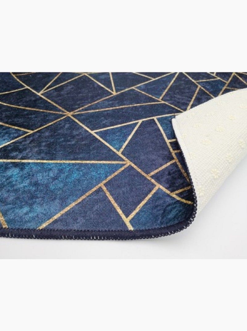 Tapis d'intérieur Grafic Bleu - Kiabi