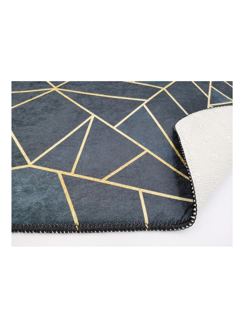 Tapis d'intérieur Grafic Noir Noir - Kiabi