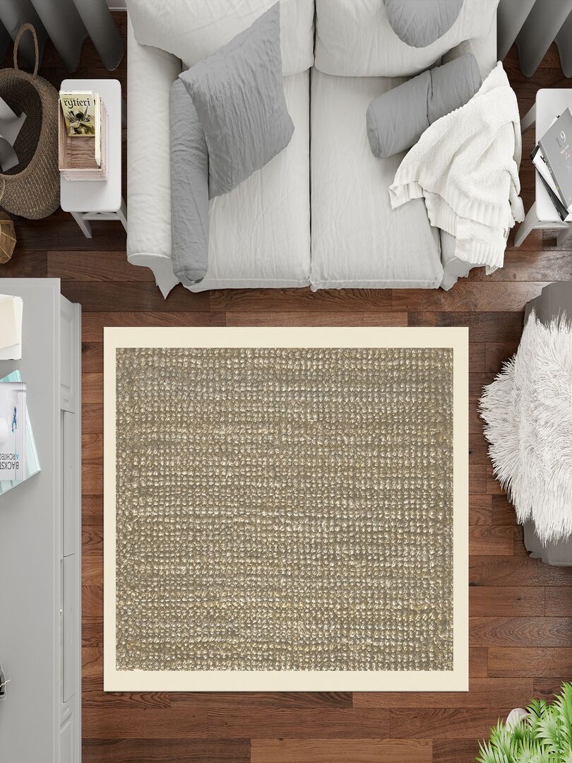 Tapis d'intérieur NAJWA 300 x 400 cm - Beige - Mani Textile - Beige ...