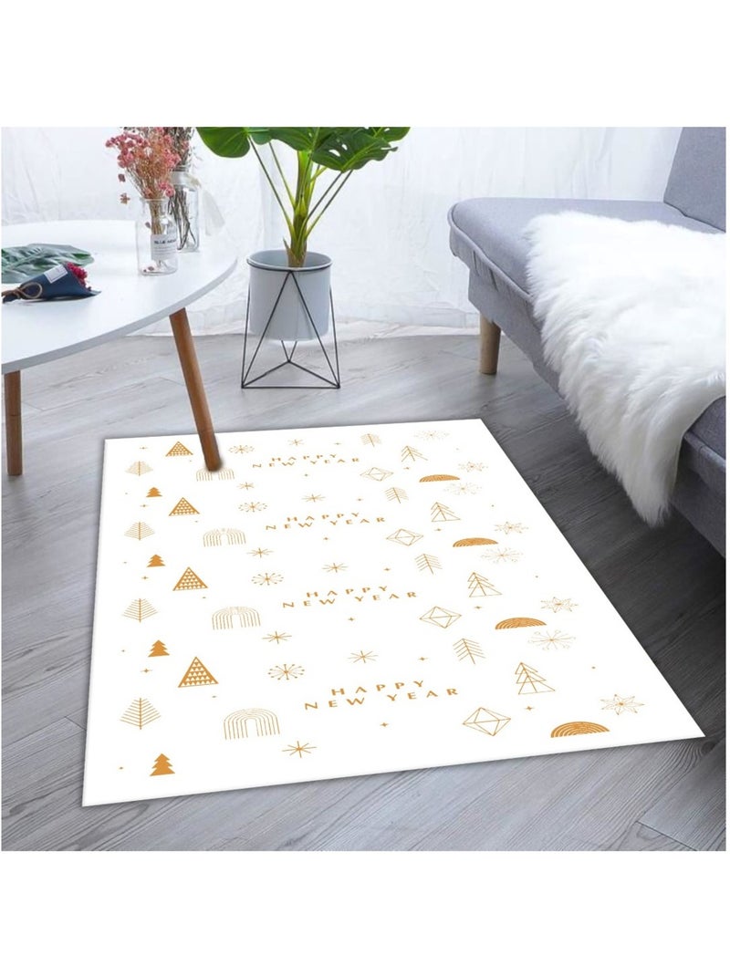 Tapis d'intérieur New Year Blanc - Kiabi