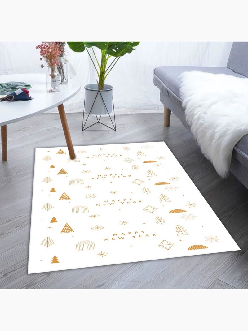 Tapis d'intérieur New Year Blanc - Kiabi