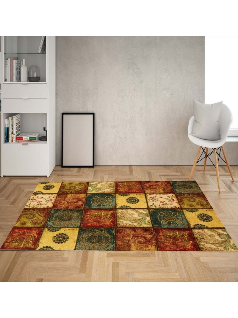 Tapis d'intérieur PERSE Marron - Kiabi