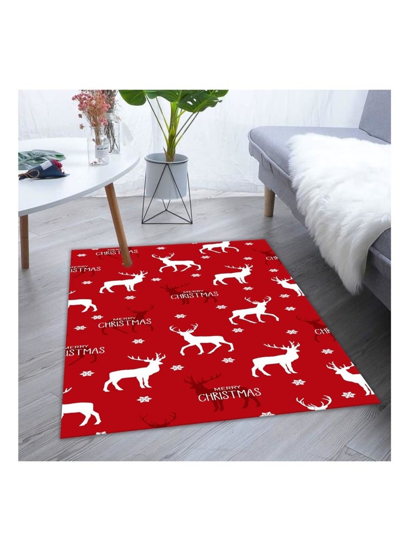 Tapis d'intérieur Renne Rouge - Kiabi