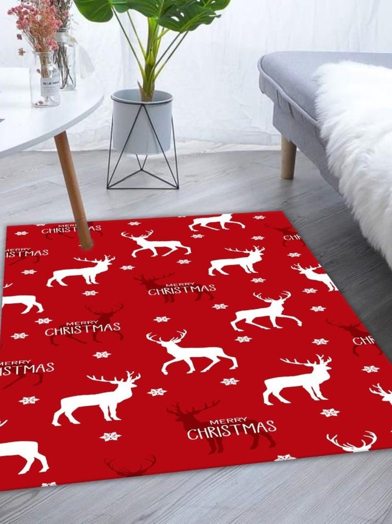 Tapis d'intérieur Renne Rouge - Kiabi