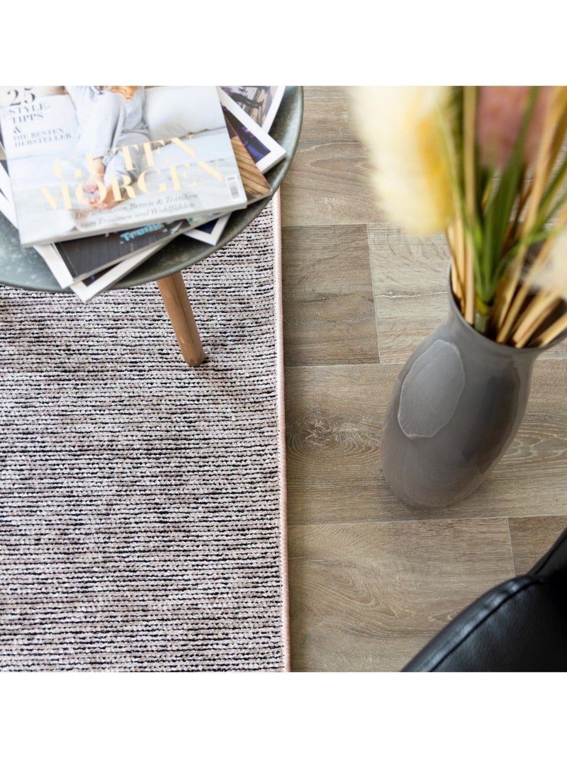 Tapis d'intérieur STRELA Rose - Kiabi